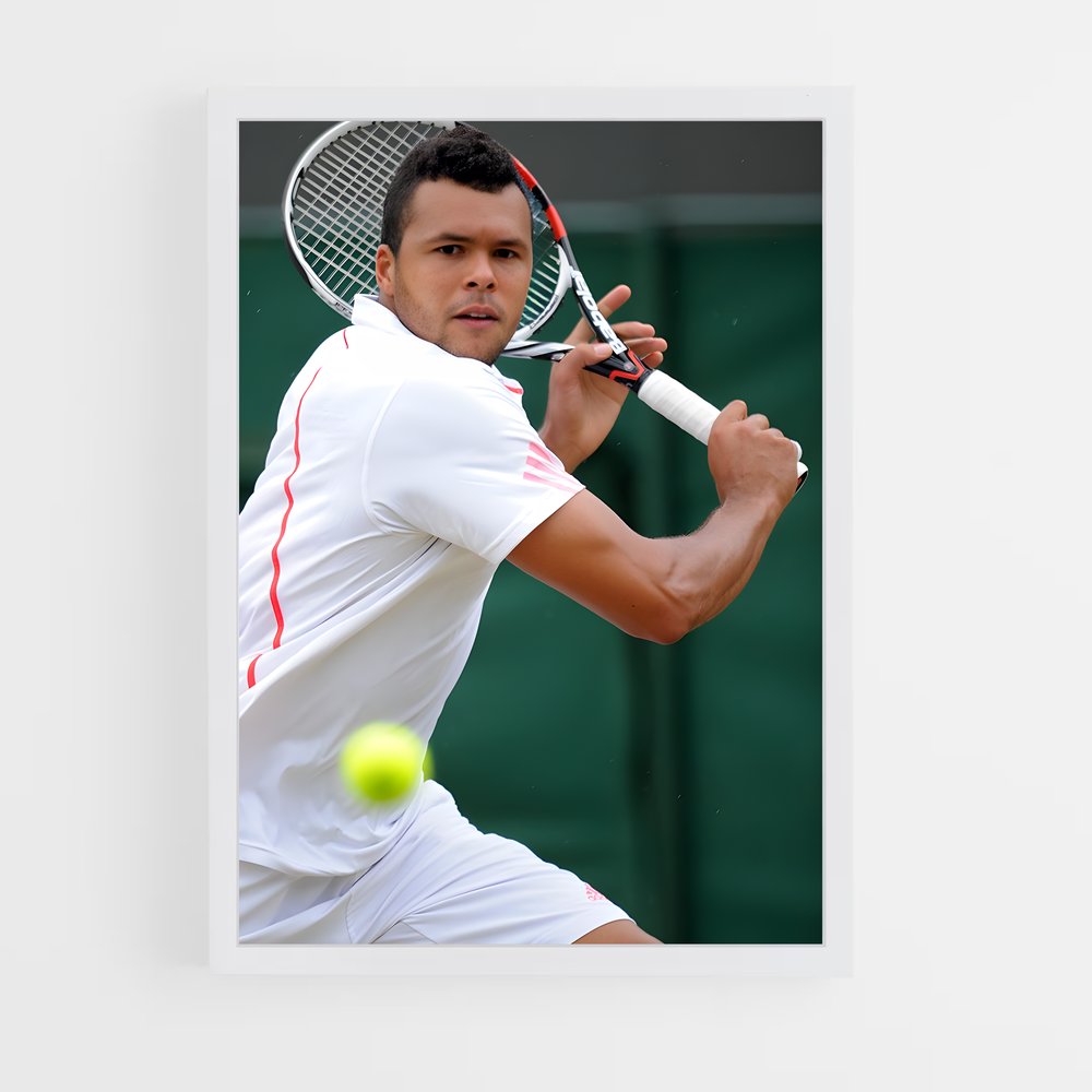 Poster Swing de Tsonga – affiche Tennis (vue 3)